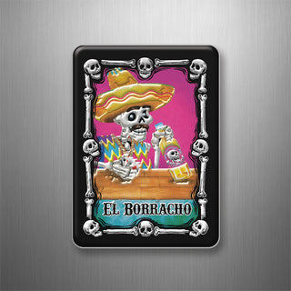 Novelty   Loteria El Borracho 3D Magnet