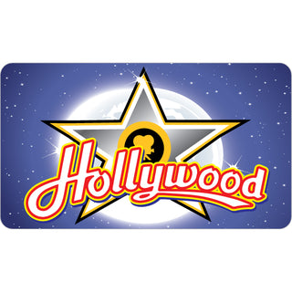 Hollywood CA Hollywood Moon Star Night Sky Sticker