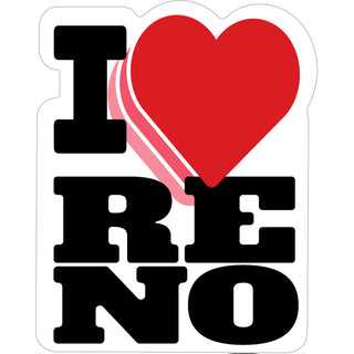 Reno   I Heart Reno Sticker