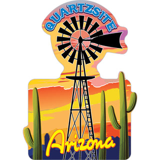 Quartzsite  Arizona   Windmill Sticker