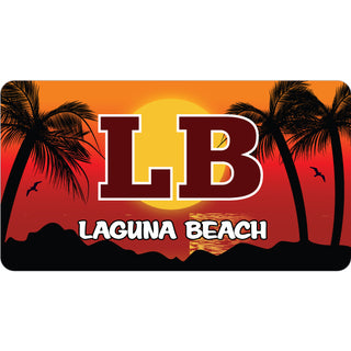 Laguna Beach   Beach Sunset Sticker