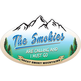 OK4 Great Smoky Mountains The Mountains are Calling Sticker