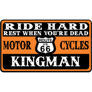 OK4 Kingman Ride Hard Eagle (20047) Sticker