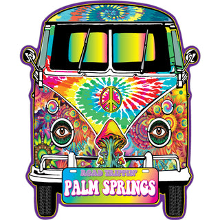 Palm Springs   Road Trippin Bus Sticker