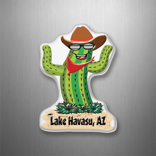 Lake Havasu  AZ   Happy Cactus 3D Magnet