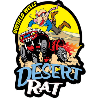 Ocotillo Wells   Dessert Rat Sticker