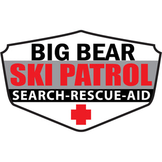 Big Bear Ski Patrol Shield Sticker