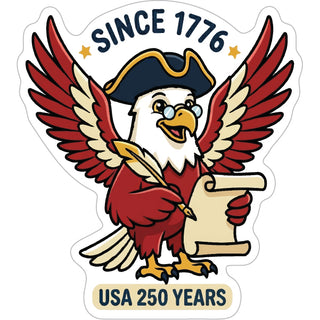 FOUNDING FATHER EAGLE Sticker