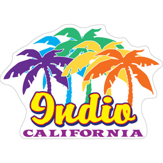INDIO COLORED PALMS Sticker
