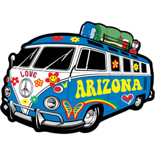 Arizona Hippie Bus Sticker