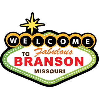 Branson Welcome Sign Sticker