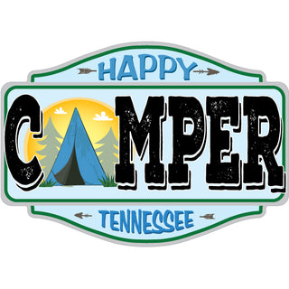 OK4 Tennessee Happy Camper Sticker