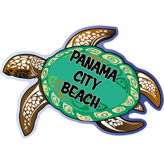 OK4 Panama City Beach Green Turtle (28696) Sticker