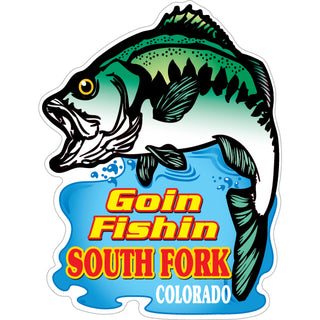 OK4 South Fork Colorado Goin Fishing Sticker