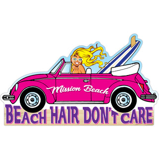 Mission Beach   Beach Hair Dont Care Sticker
