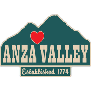 Anza Valley   Street Sign Sticker