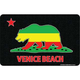 OK4 Venice Rasta Bear Black (0221 01165 03) Sticker