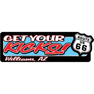 Route 66 Get Your Kicks Sticker