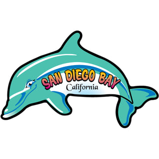 OK4 San Diego Bay Dolphin Sticker