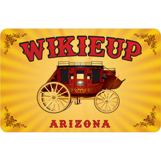 Red Stagecoach Wikieup AZ Sticker