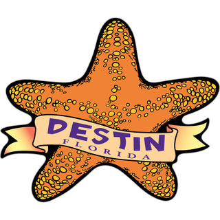 Starfish   Destin  FL Starfish Sticker
