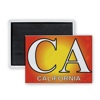 California Euro1 Rectangle Badge Magnet