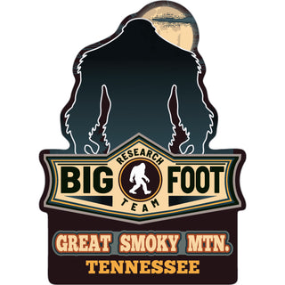 Great Smoky Mountains   Bigfoot Research Team Sticker