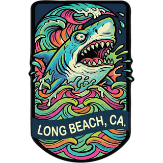 LONG BEACH PHYCHO SHARK Sticker