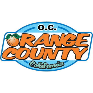 Orange County  California logo Sticker