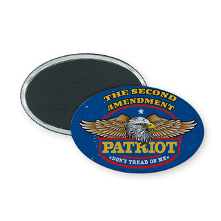 Novelty   Tread On Me Eagle Oval Badge Magnet