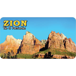 Zion   The 3 Patriarchs Photo Sticker