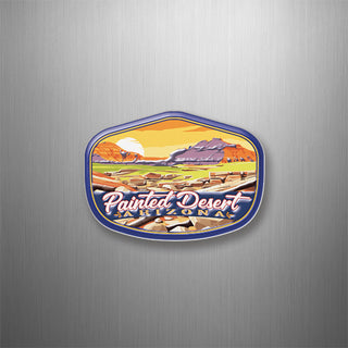 Painted Desert Arizona   Painted Desert 3D Magnet
