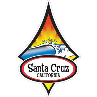 Diamond Wave   Santa Cruz  CA Diamond Wave Sticker