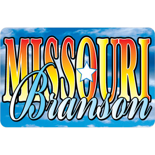 OK3 Branson Missouri Clouds Digital Single Sticker