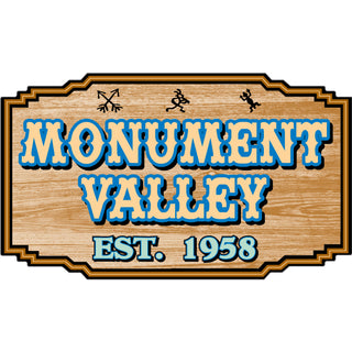 Monument Valley Wood Sign Icons   Monument Valley  Wood Sign With Icons Sticker