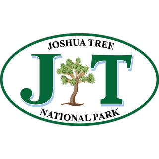 Joshua Tree National Park Green Euro Sticker