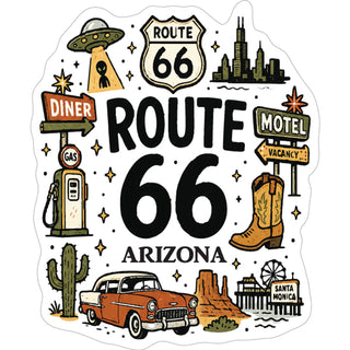 MOTHER ROAD ICONS Sticker