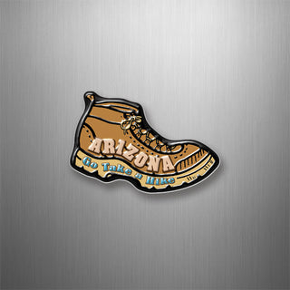 Arizona   Go Take a Hike Boot 3D Magnet