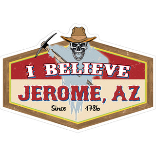 Jerome Arizona Ghost Miner Sticker