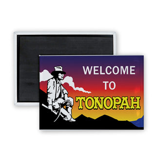 Tonopah Nevada Welcome To Rectangle Badge Magnet