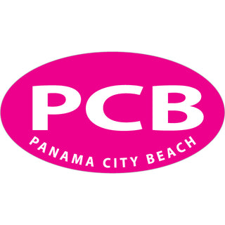 OK4 Panama City Beach PCB Pink Euro (28703) Sticker