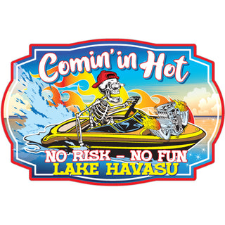 Lake Havasu   Comin' In Hot Sticker