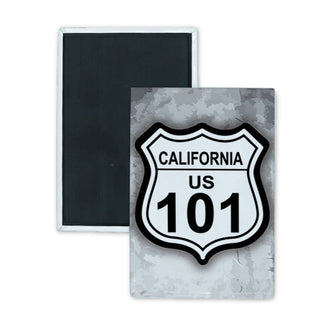 California Highway 101 Shield Rectangle Badge Magnet
