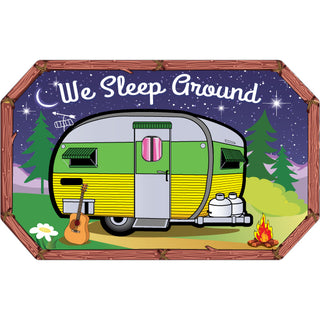 Novelty   Sleep Around Sticker