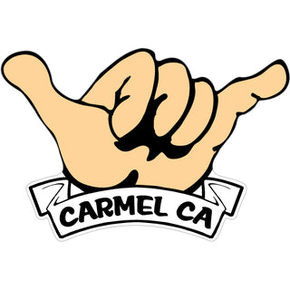 CARMEL HANG LOOSE HAND Sticker