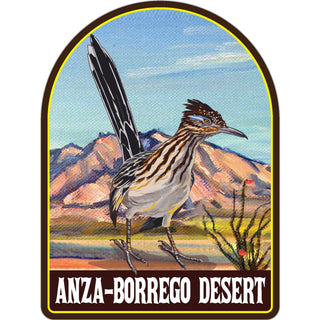 Anza Borrego Desert   Roadrunner Sticker