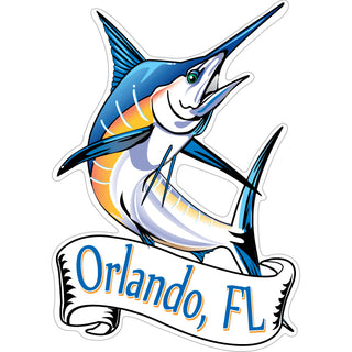 OK4 Orlando  FL Marlin Sticker