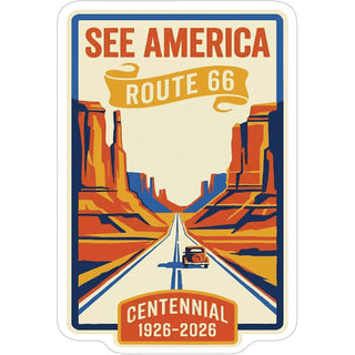 SEE AMERICA 250 R66 Sticker