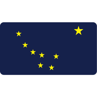 Alaska Flag Digital Single Sticker