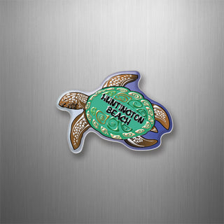 Huntington Beach   Green Sea Turtle 3D Magnet